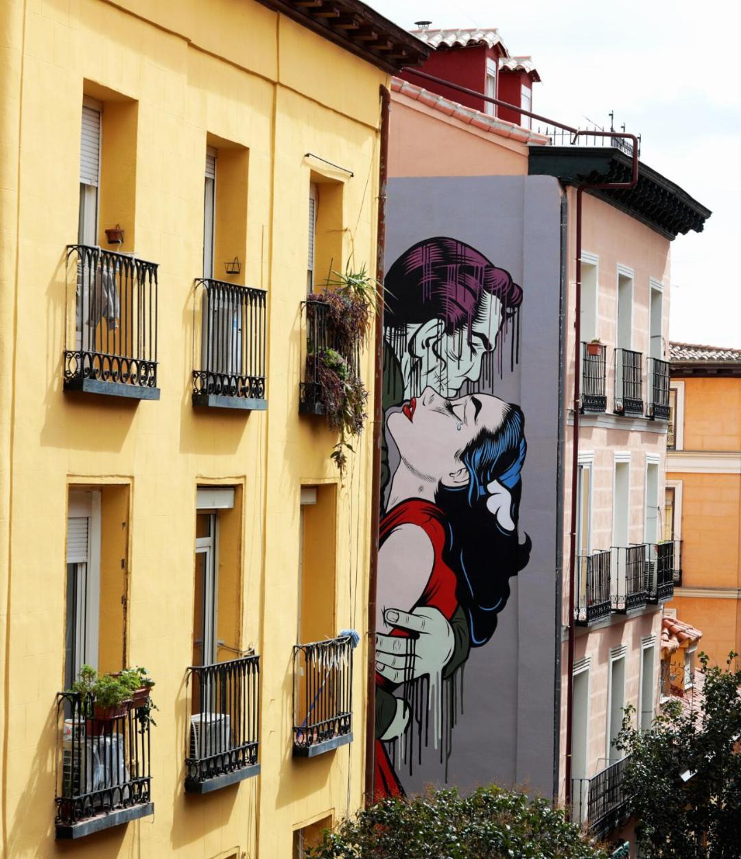 Comoda Habitacion Doble Cerca De Los Lugares Emblematicos De Madrid Exteriör bild